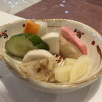 三笠鮨 - お漬物