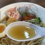 麦の龍 - 冷たい焼き煮干中華そば 