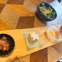 アルコバ - ミニサラダ・前菜4種盛り