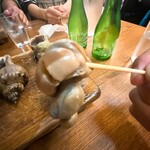 つぶ焼 かど屋 - 2025/10  絶品つぶの肝