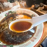 つぶ焼 かど屋 - 2025/10  スープは意外とスッキリ