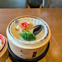 和食 からまつ - 蒸籠 煮肴 知床鶏玉蜀黍クリーム煮