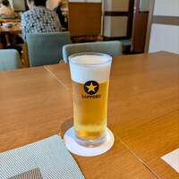 和食 からまつ - ランチビール 380円