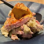 STUN.S - 2025.10.07 (火)    もち豚とトマトクソームチーズとポテサラ