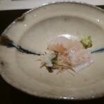 天婦羅 くすのき - 鮃のお造り