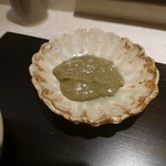 天婦羅 くすのき - 蟹味噌ダレ