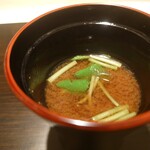 天婦羅 くすのき - 赤出汁