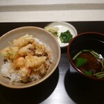 天婦羅 くすのき - 食事