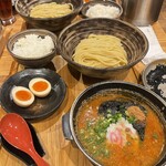 元祖めんたい煮こみつけ麺 - 