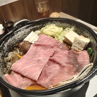 黄金出汁しゃぶと江戸前寿司 肉のあさつ 梅田お初天神店 - 