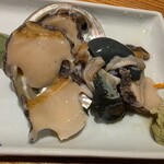 上州屋 - アワビのお刺身