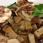 福の神食堂 - 鶏白湯茸そば2014.11