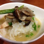 福の神食堂 - 鶏白湯茸そば2014.11