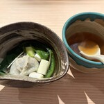 ぎょうざのあいはら - 昆布水つけ餃子