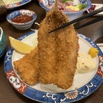磯はる - イワシフライ　アップ