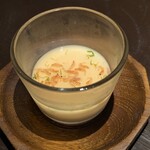 ダイニング藁の火 - 冷たい茶碗蒸し