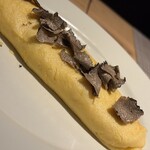 Fra - トリュフかけオムレツ。原価は気にせずに！