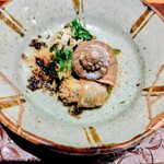 天ぷら たけうち - 箸休め　つぶ貝