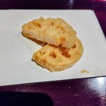 天ぷら たけうち - ⑦白石れんこん