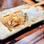 天ぷら たけうち - ⑧甘鯛の鱗揚げ