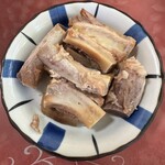 山原そば - ソーキの骨