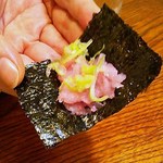 キッチンさし田 - 2014年10月：ネギトロは海苔で♪