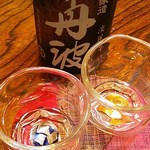 キッチンさし田 - 2014年10月：辛丹波は綺麗なグラスで♪