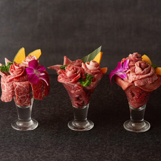 記念日＆誕生日に★肉パフェor肉ケーキ★プレゼント