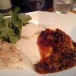 レストラン酢重正之 - すくい豆腐の醤油豆がけ