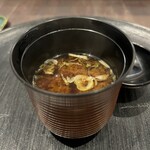 鮨 聖心 - 赤だし