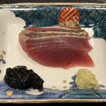 鮨 聖心 - 海苔とわさびでいただく