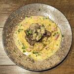 オニク⭐︎パラダイス - 和牛ペペタマパスタ(和風カルボナーラ)