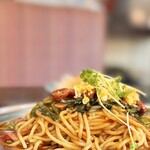 315terrace - 料理写真:ほうれん草スパゲティ（300G）+ウィンナー