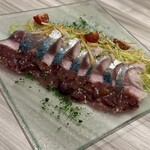 Brasserie 236 - サバのマリネ　軽く締めてクールブイヨンでしっとり
      ベリーソースと合って絶品でした