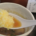 はし友ラーメン - はし友ラーメン・TKGをつけダレでスクープ(2014.08)