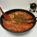 龍亀 - 韓国風五目そば→なめ茸