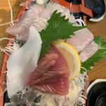 居魚屋 網元 別邸 - 刺身５種盛り合わせ