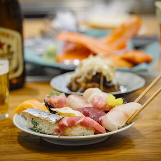 回転しないグルメ魚屋すし