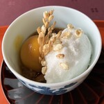 幻董庵 - 煮物　月見南京白玉