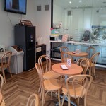 BON OKAWA Karuizawa Chocolate Factory - カフェコーナー