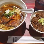 Craft Ramen BiT - 醤油らーめんとチャーシューごはん