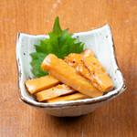 カキと肴 ちゅるり - 旨辛メンマ