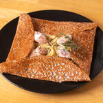 ル・ブルターニュ - 料理写真:ガレット ソシス