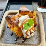 和カフェ たらそ - かぼちゃのパンプリン