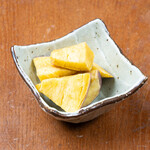 カキと肴 ちゅるり - 土鍋ごはんトッピング_さつまいも