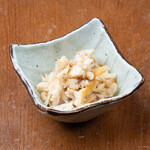 カキと肴 ちゅるり - 土鍋ごはんトッピング_鯛のほぐし身