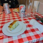 OSTERIA NAKANO - ノンアルコールビールとフォカッチャ　後で全粒粉のパンを貰ってパスタソースを拭いました