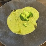 ソババル チリエージョ - 裏メラ玉　ぶろっこりーと煮干しのサルサヴェルデ