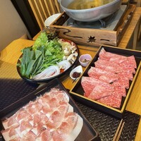 しゃぶしゃぶ　すき鍋　おもき 銀座店 - 
