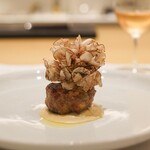 CHIUnE - チョリソー、マッシュルームとなすのソース